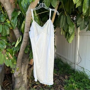 Vintage Sears Slip Dress with Lace Detailing !